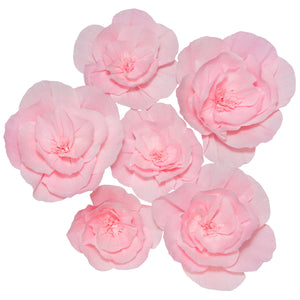 Paper Flower Decoration for Wall (Set of 6)